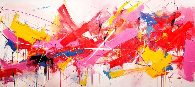 Abstrakt Bunt 14917 von Abstraktes Gemälde