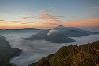 zonsopkomst Bromo vulkaan oost java