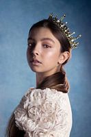 Royal girl with crown