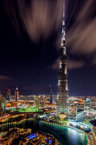 Burj Khalifa bei Nacht von Tilo Grellmann