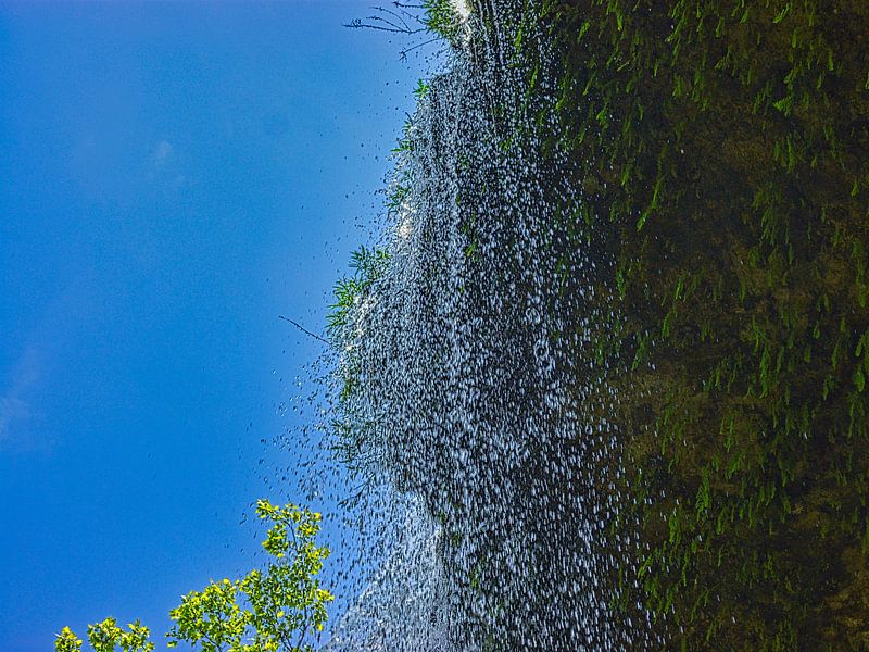 Chute d'eau près de Hamilton Piscine Austin Texas par Atelier Liesjes