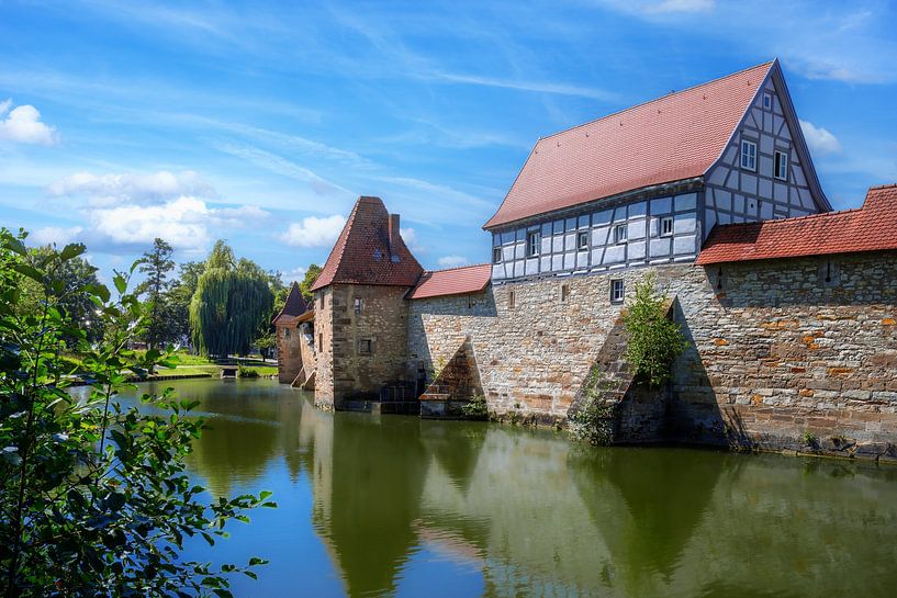 Medieval town wall of Weißenburg in Bavaria by ManfredFotos