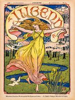 Titelseite der Zeitschrift Jugend 17. Dezember 1898