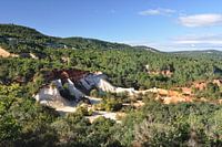 Minerallandschaft mit vibrierenden Farben