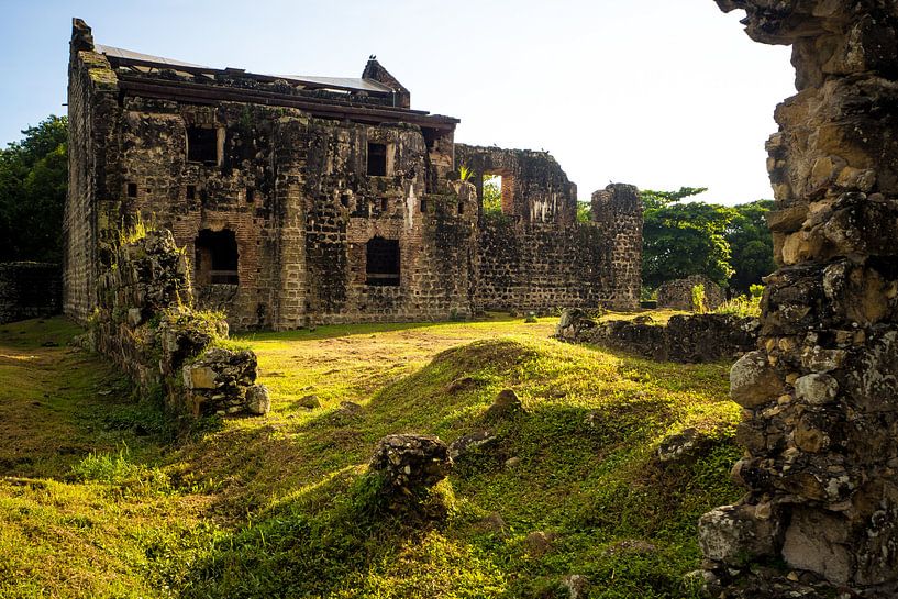 Ruine à Panama Viejo par Michiel Dros