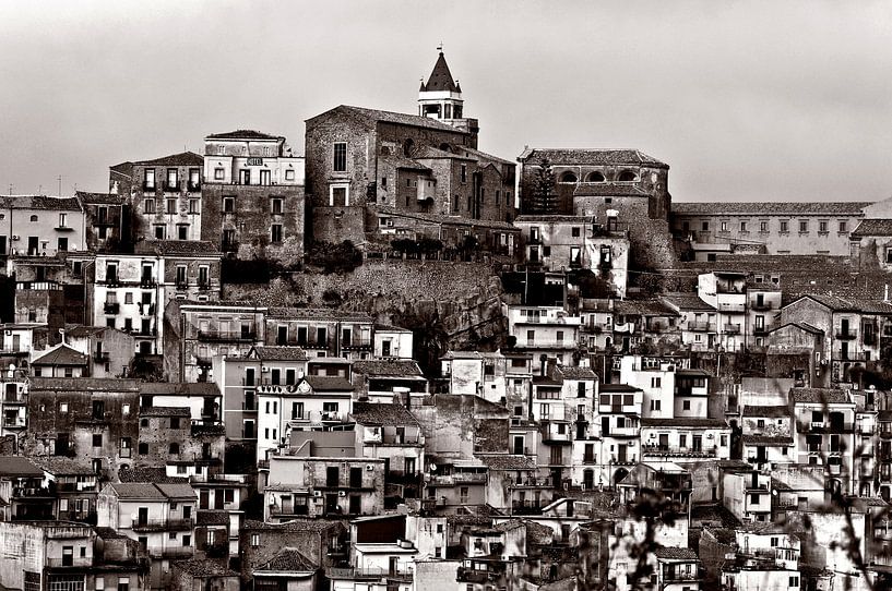 Sizilianisches, verlassenes Bergdorf von Silva Wischeropp