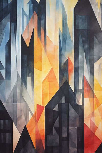 Feurige Stadtsilhouetten von Art & Soul Creations