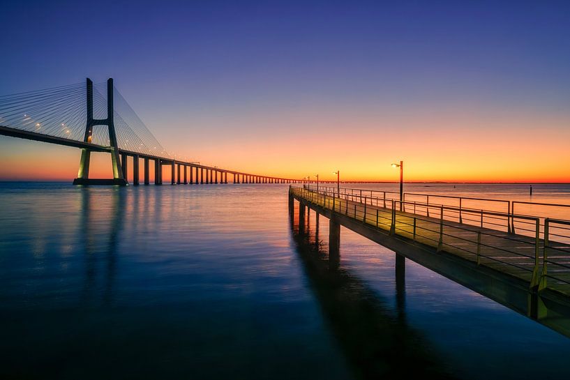 Ponte Vasco da Gama - Lissabon - Portugal van Achim Thomae Photography