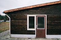 Alten Gebäude auf dem Gelände des ehemaligen Funk Kootwijk