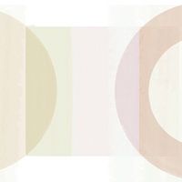 Abstrakte Geometrische Retro Formen Pastell