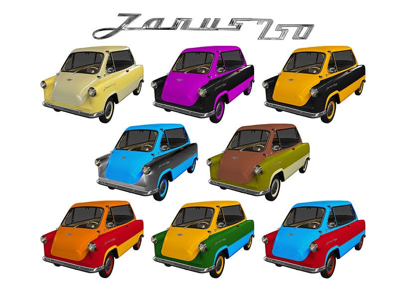 Zündapp Janus 250 in all colors von aRi F. Huber