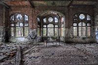 Urbex in Beelitz Heilstätten, Berlin.