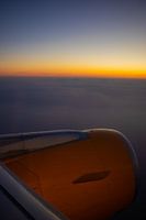 Sunset from the plane