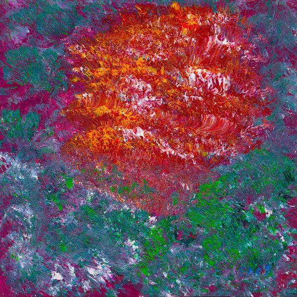 EH PAINTING ART 1989* #0470 Flowering-hyacinth Liveliness by Willem Hartgers