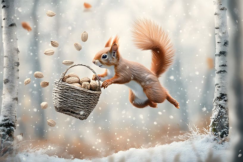 Wintervorrat von Heike Hultsch