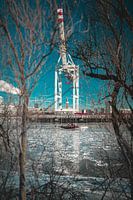 Eis im Hamburger Hafen