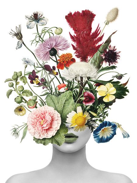 Leila - her portrait par Marja van den Hurk