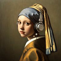 Girl with a Pearl Earring liebt Musik