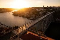 Porto, Ponte Dom Luís I au coucher du soleil