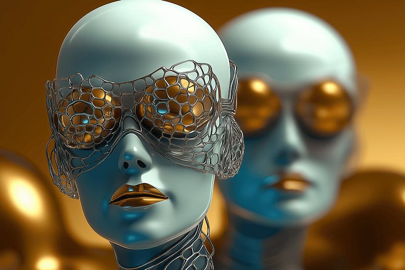 Aliens oder doch Schaufensterpuppen? von Ton Kuijpers