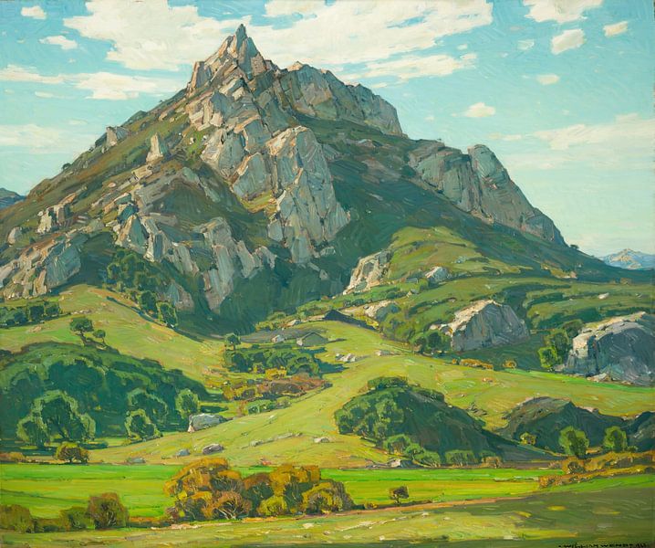 Where Nature’s God Hath Wrought, William Wendt by Masterful Masters