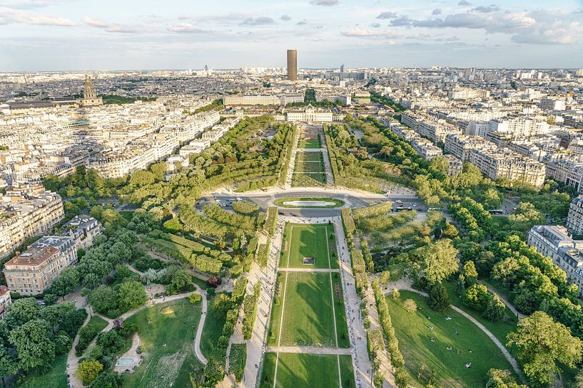 In the shadow of the Eiffel Tower. by Jaap van den Berg