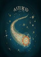 Ein Asteroid blinkt am Himmel