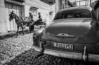Oldtimer in the centre of Cuba's capital city Havana. One2expose Wout Kok Photography.