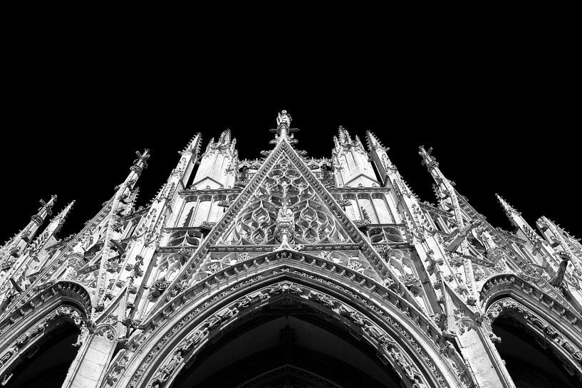 Cathedral in black and white by Stella Ammerlaan