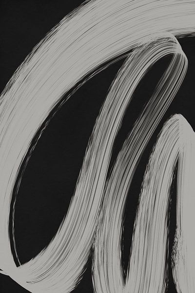 Gray Strokes No 3 von Treechild