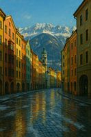 Lichtspiegelingen in Innsbruck