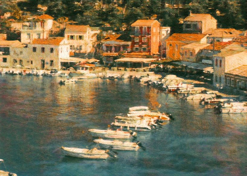 Logos harbor view by Nop Briex