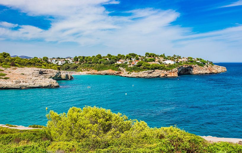 Littoral de Cala Anguila sur l'île de Majorque, Espagne par Alex Winter