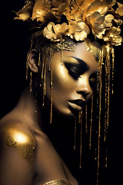 Goldene Frau von Imagine