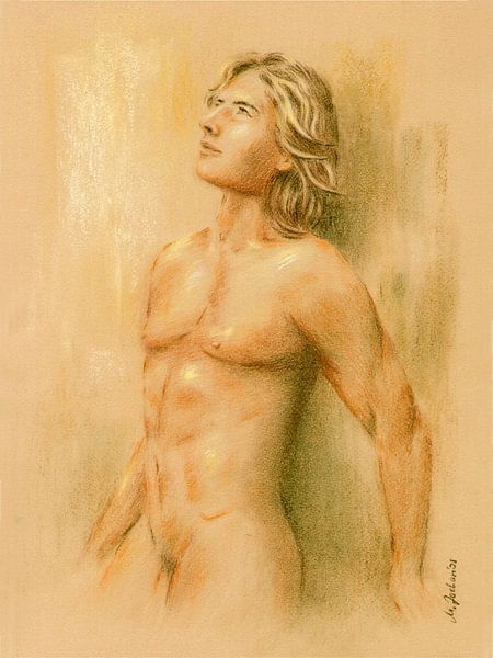 Adonis - homme nu par Marita Zacharias
