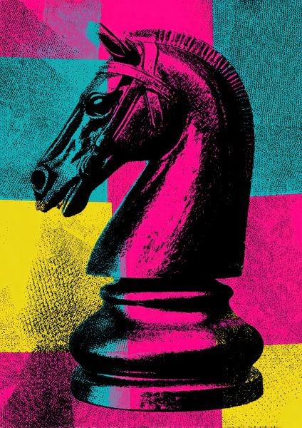 Paard schaakstuk van Niklas Maximilian