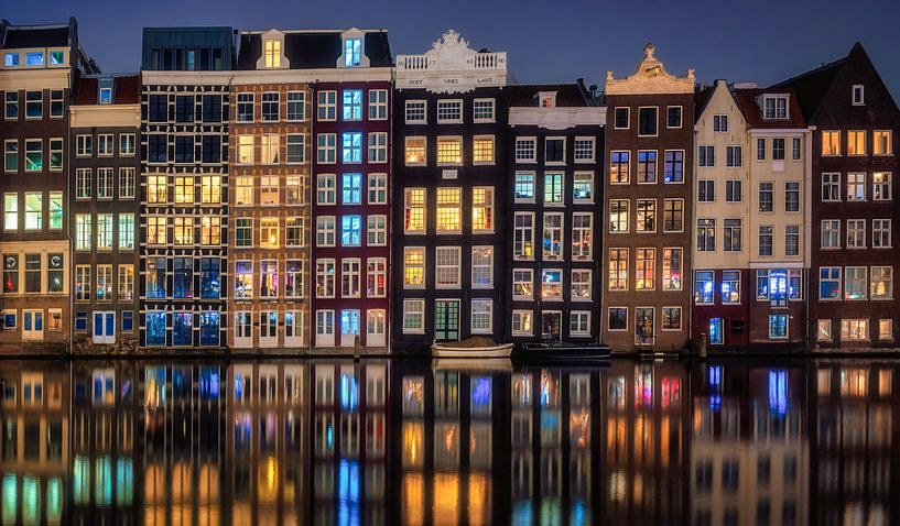 Damrak, Amsterdam von Photo Wall Decoration