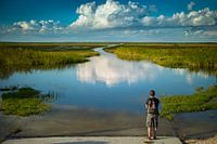 Visser in de Everglades