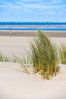 Nackte Füße im Sand