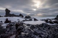 Strand Djúpalónssandur in Island