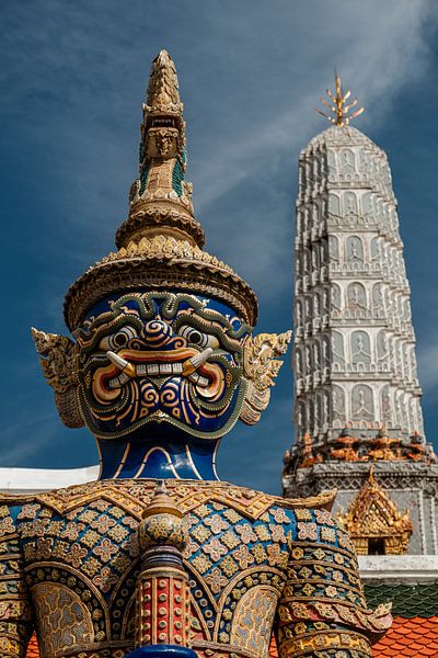 Wächter Großer Palast Bangkok von Jeroen Langeveld, MrLangeveldPhoto