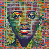 Moderne Eleganz _Frauenportrait