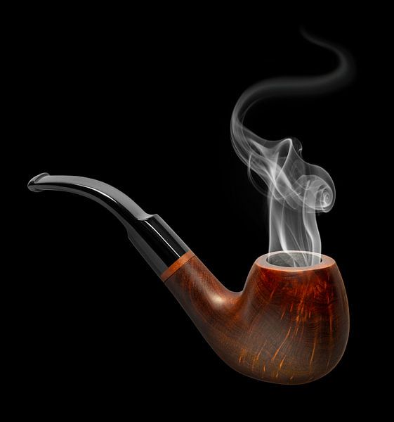 Pipe à tabac fumante par Achim Prill