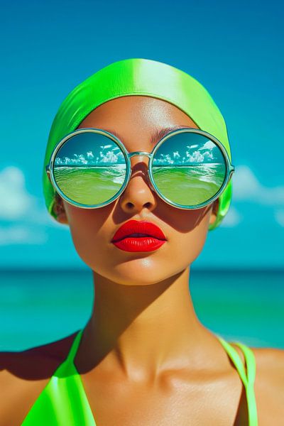 Un style estival et glamour par Poster Art Shop