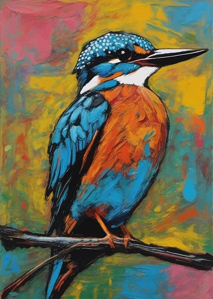 Oiseau martin-pêcheur par MIROKKU