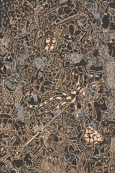 Dombo im Wunderland 2 von Henk van Os