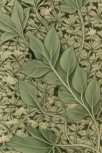 Botanische afbeelding van Lily van Riemsdijk - Art Prints with Color