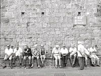 Inwoners van Volterra Italië 