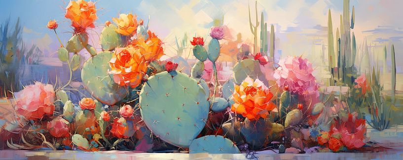 Painting Cactus | cacti by Eye catching paintings