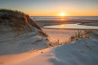 Sunset at the Slufter, Texel